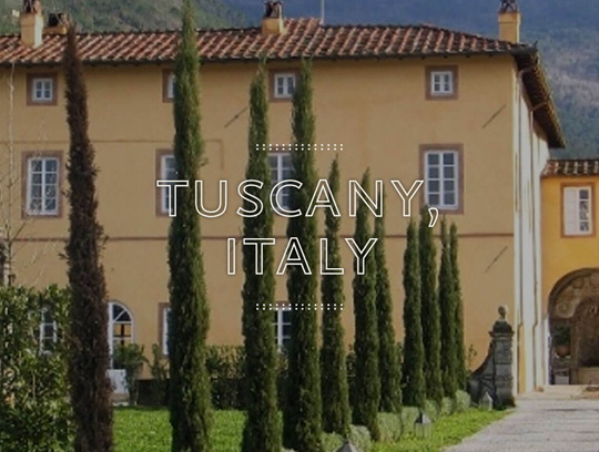 Tuscany Italy