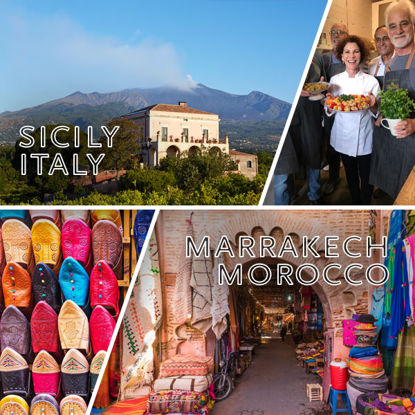 Images showing italy and morocco